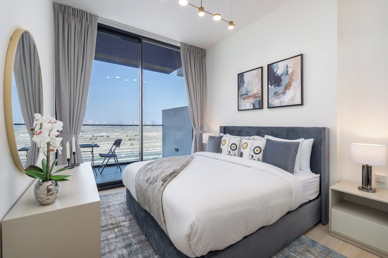 Bedroom 3, Vogue | Binghatti Corner JVC near Circle Mall, Dubai