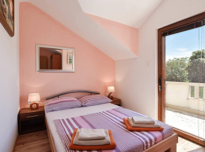 Bedroom 3, Peaceful Island Haven With Pool, BBQ & Games Area, Supetar