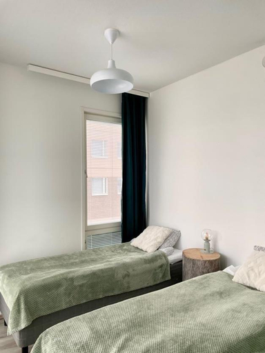 Bedroom 2, Nordica central apartment, Lapland