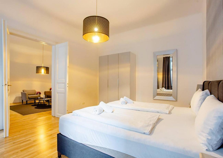 Bedroom 2, Central Apartment for 4 near City Center & Metro U2, Wien