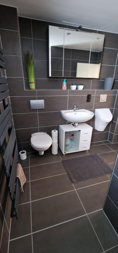 Bathroom 1, Budingen Hanau Frankfurt Monteurwohnung, Wetteraukreis