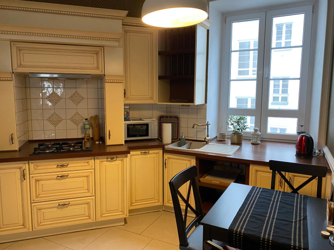 Kitchen 5, Poznanska Street Apartment, Warsaw