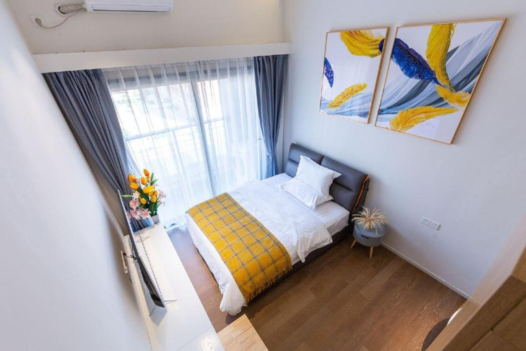 Bedroom 2, Guangzhou YuXiang Apartment - Guangzhou Pazhou International Convention and Exhibition Center, Guangzhou