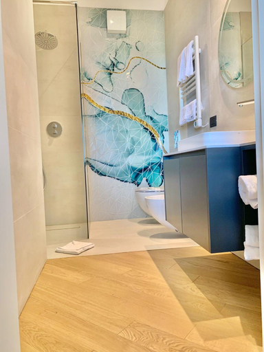 Bathroom 4, Domo Apuliae Aparthotel, Bari