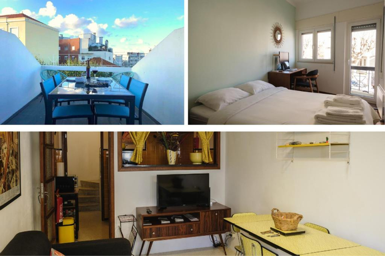 Bedroom 2, Casa da Fonte - Vintage House and Rooftop, Figueira da Foz