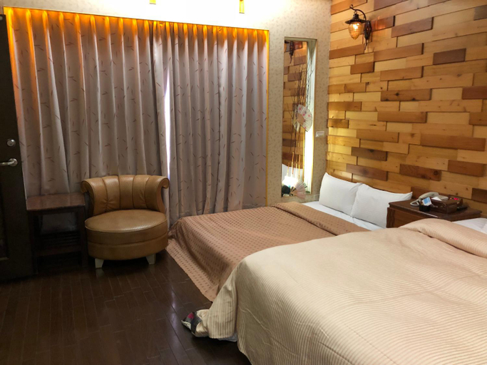 Bedroom 3, Laiyin Motel, Taoyuan