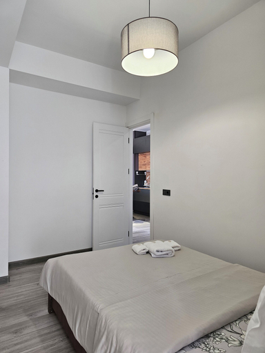 Bedroom 4, Two bedroom with balcony and terrace, Tbilisi