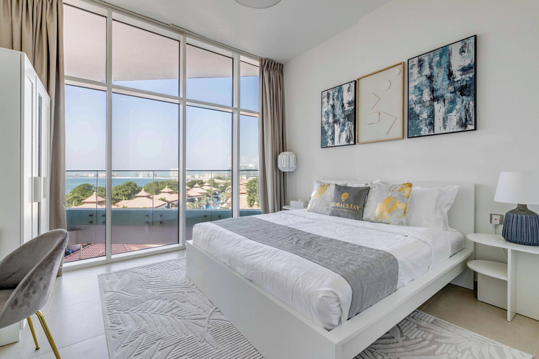 Bedroom 4, Globalstay Luxury Azizi Mina Beachfront, Dubai