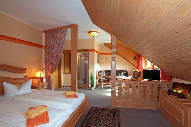 Bedroom 2, Hotel Berglandstubel, Vogtlandkreis