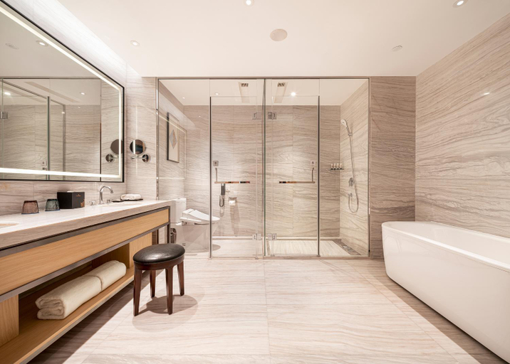 Bathroom 4, Chengdu Qinhuang Yongan Boutique Hotel, Chengdu