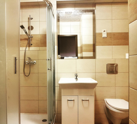 Bathroom, Zajazd Zlota Rybka, Wadowice