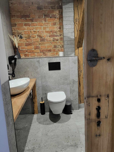 Bathroom 2, Apartamenty Krzywa, Katowice City