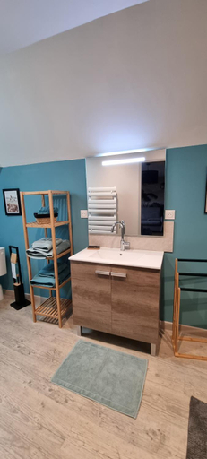 Bathroom 1, Au Nid des Champs, Agreable chambre d'hotes, proche de Chartres, Eure-et-Loir