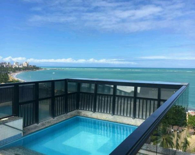 Sport & Beauty, NA BEIRA MAR DE PAJUCARA- EDIF NEO- APARTAMENTO QUARTO E SALA - POSSUI VARANDA- VISTA LATERAL DO MAR, Maceió (capital)