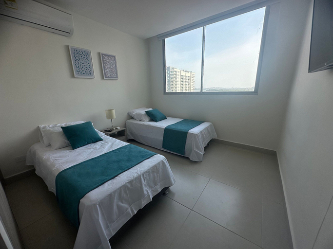 Bedroom 3, Sunno Beach Condominium - Playa Azul, Cartagena de Indias