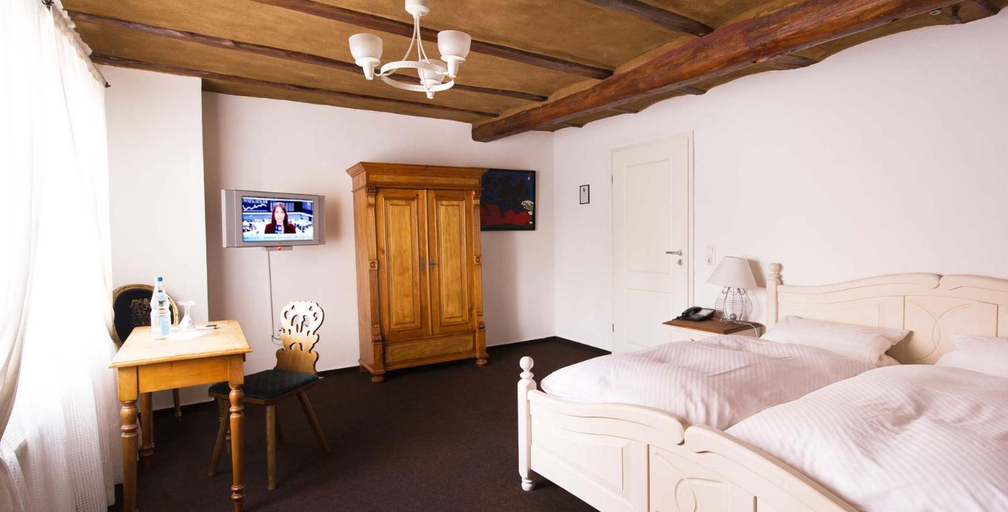 Bedroom 3, Hotel Der Grischafer, Kassel