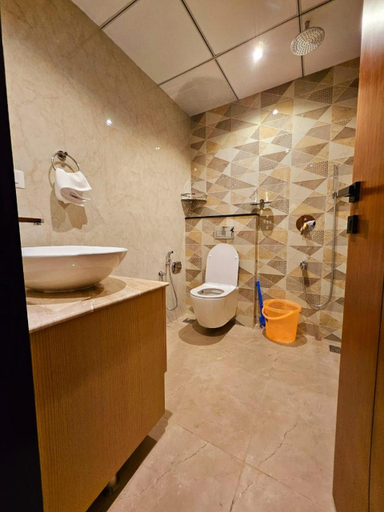 Bathroom 2, Savera Seafront, Dakshina Kannada