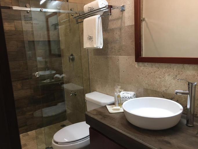 Bathroom 4, La Casona de Sisal Hotel, Hunucmá