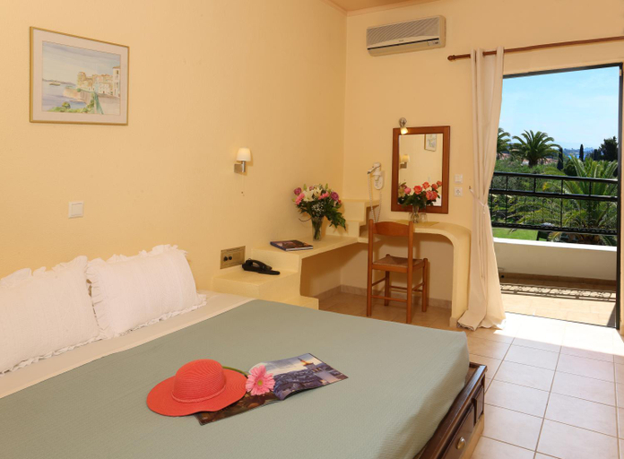 Bedroom 2, Paradise Hotel Corfu, Ionian Islands
