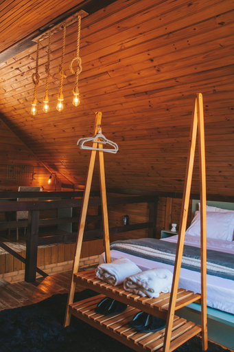 Bedroom 3, Prana Chalé com Hidromassagem na Serra, Águas Mornas