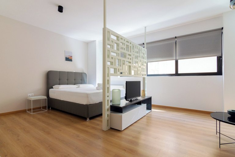 Bedroom 4, Leochares Lifestyle Apartments, Attica