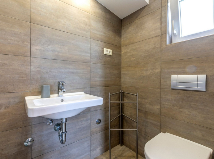 Bathroom 3, Serene Rural Villa With Pool, Sun Deck, and Children's Play Area, Omiš