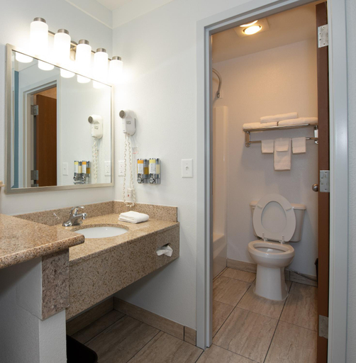 Bathroom 4, Hotel Pommier, Warren