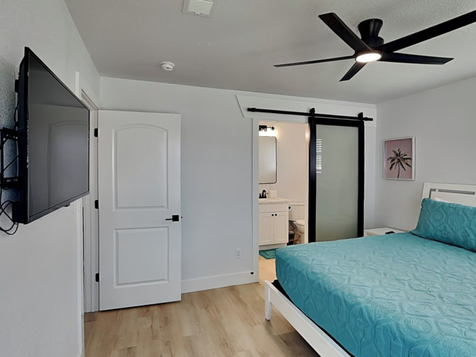 Bedroom 2, La Casita, Galveston