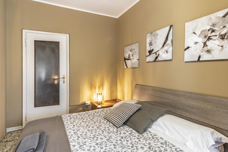 Bedroom 2, MilanRentals - Vigliani Apartments, Milano