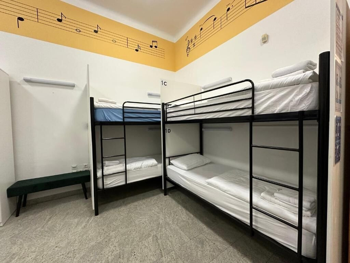 Bedroom 3, Hostel Opera, Ljubljana