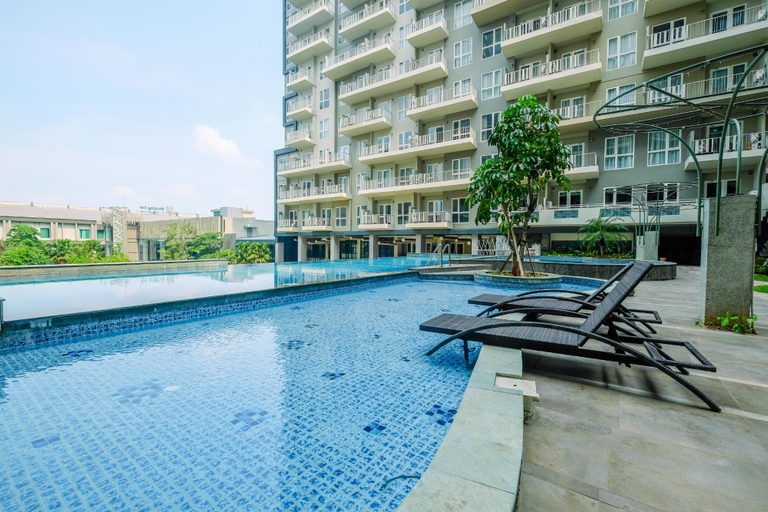 Sport & Beauty, Comfy and City View Studio Apartment at Grande Valore Condominium By Travelio, Cikarang