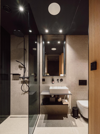 Bathroom 3, Loxone Campus, Rohrbach im Mühlkreis
