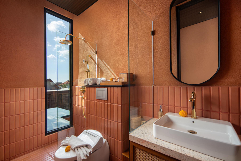 Bathroom 4, Earth Villa Canggu by Ini Vie Hospitality, Badung