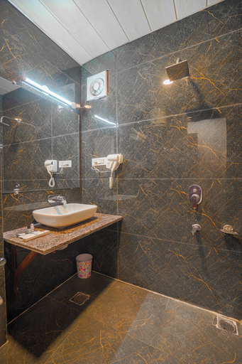Bathroom 4, Pax Hotel Sunrise View Dalhousie, Chamba