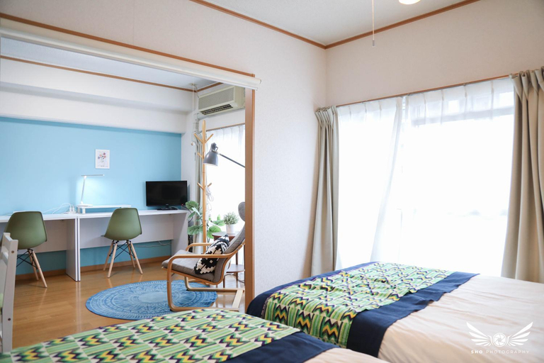 Free  fixed Wi-Fi/Minoshima apartment 602, Fukuoka