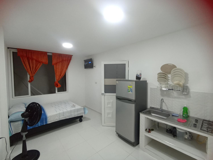 Bedroom 2, Apartaestudios El Descanso, Santiago de Cali