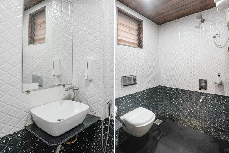Bathroom, Fabhotel Golden Bird, Thane