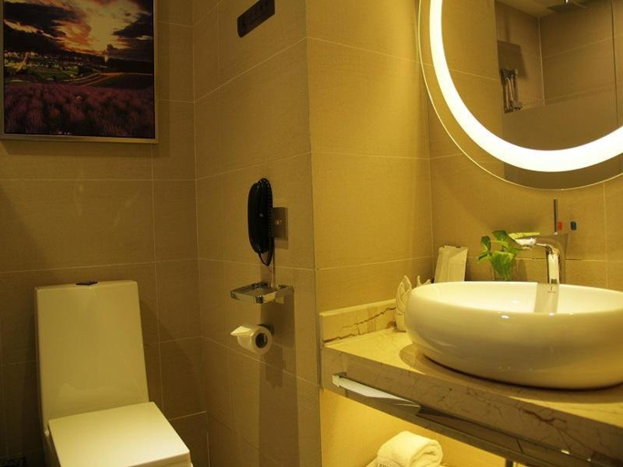 Bathroom 4, Lavande Hotels Yinchuan Railway Station Wanda, Yinchuan