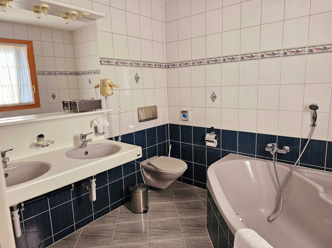 Bathroom 3, Hôtel Restaurant Le Cavalier, Delémont