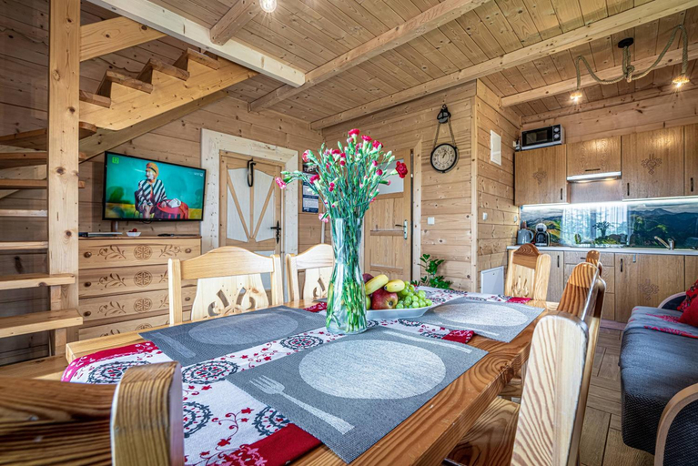 Bedroom, Willa w Gliczarowie, Apartament z Aneksem, Jacuzzi z Sauna, Tatra