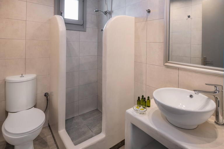 Bathroom 5, Olive Tree Suites, South Aegean