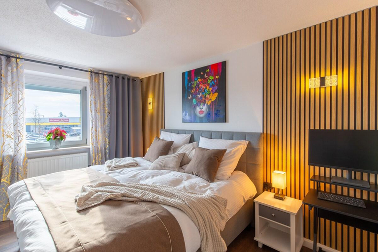 Bedroom 2, G.A.D.D Ferienwohnung 002 Gluck an der Donau, Straubing