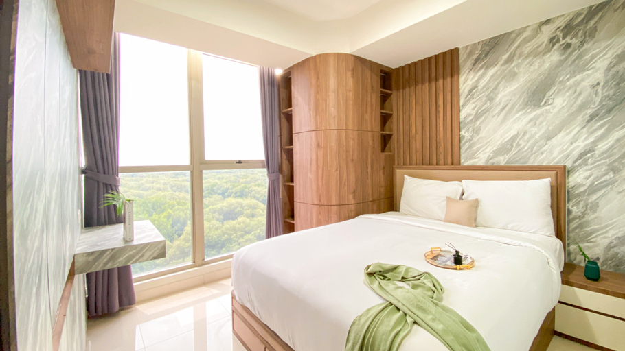 Brand New and Elegant 2BR at Gold Coast Apartment By Travelio, North Jakarta