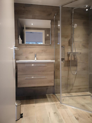 Bathroom, Gastenverblijf 't Oelengoor, Wisch