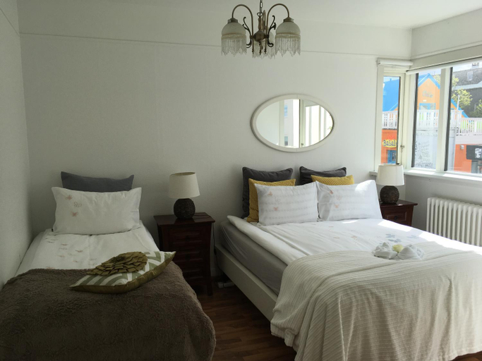Bedroom 2, Skolavorðustigur Apartments, Reykjavík