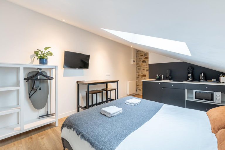 Shared lounge/TV area, LIK APPARTS - La Courrouze Rennes, Ille-et-Vilaine