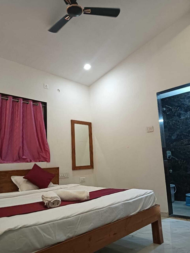 Bedroom 3, Green Heaven River Side Resort and Villa, Satara