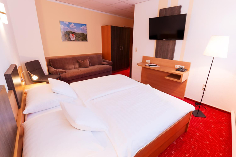 Bedroom 3, Hotel Pension Treppengasse Nr. 5, Altenburger Land