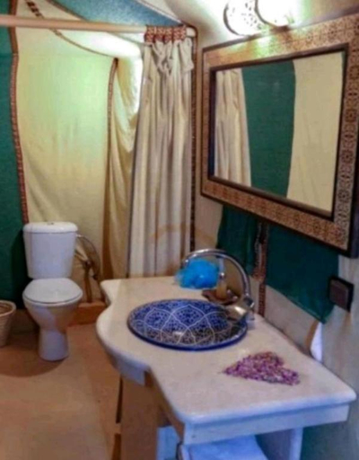 Bathroom 4, Blue Sky Luxury Camp, Errachidia