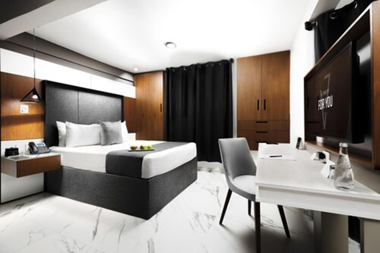Bedroom, Seven Boutique Apartments Cancún, Benito Juárez